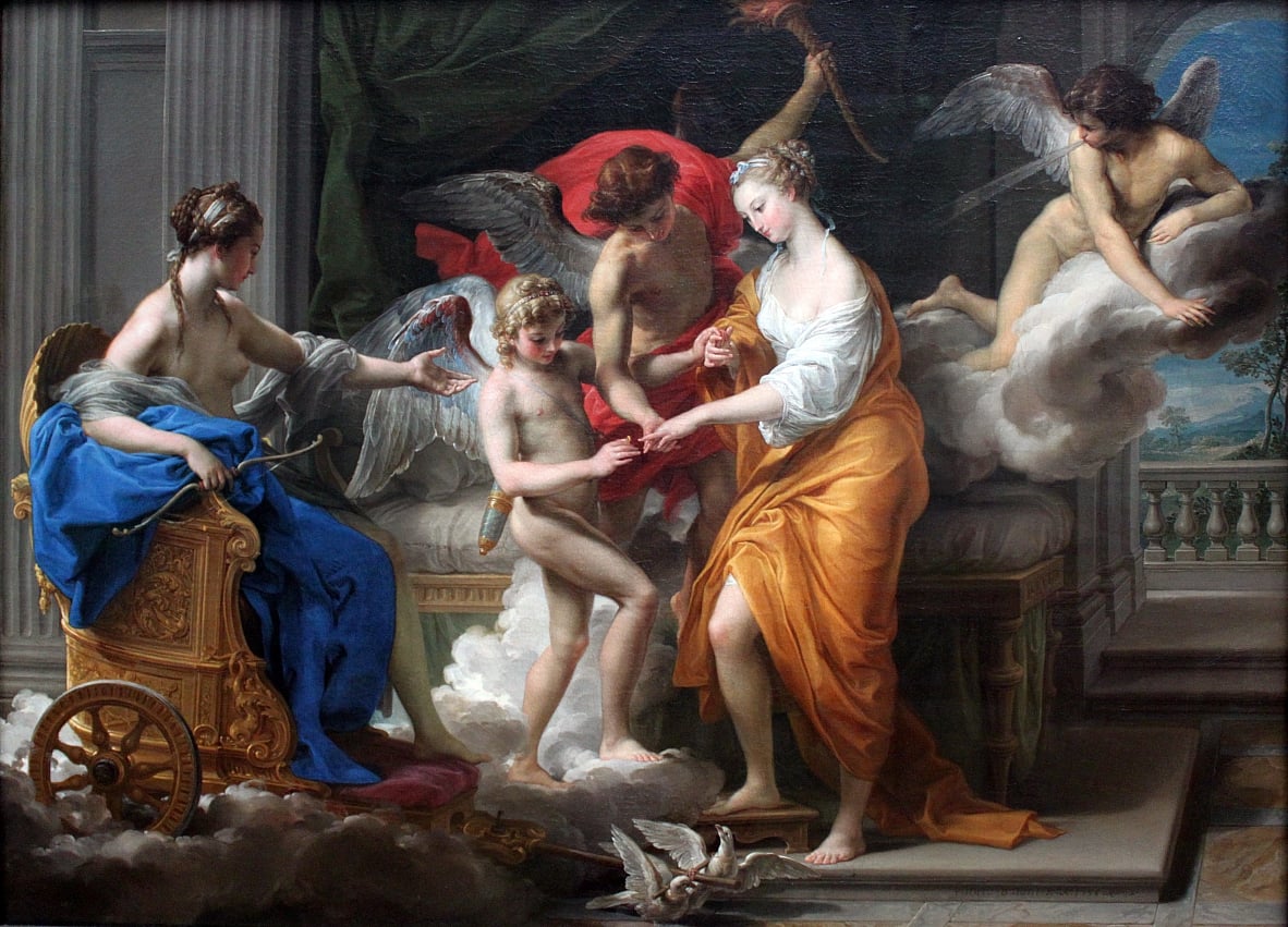 Il matrimonio di Cupido e Psiche - Staatliche Museen, Berlin, Batoni Pompeo